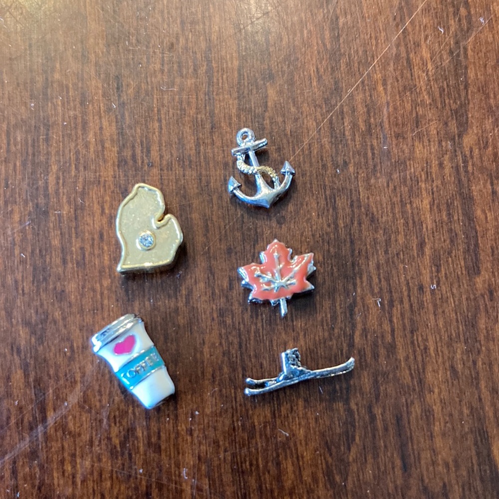 Origami Owl Michigan Charms